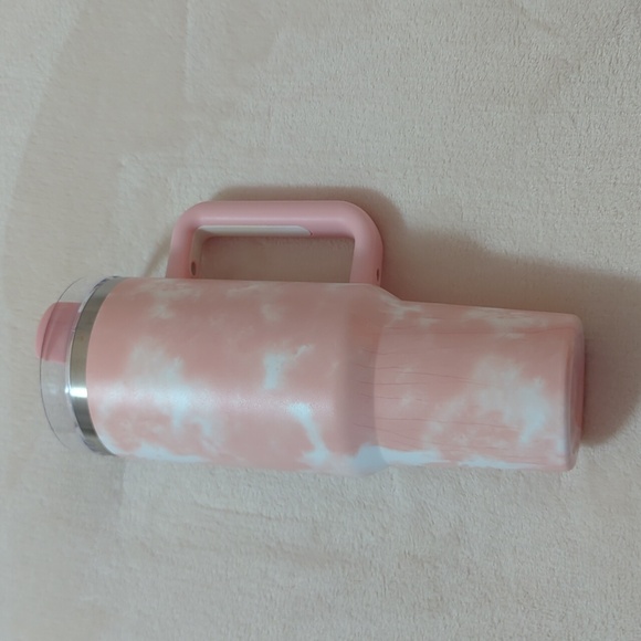 Tumbler 40 oz. Pink & White - Picture 2 of 6